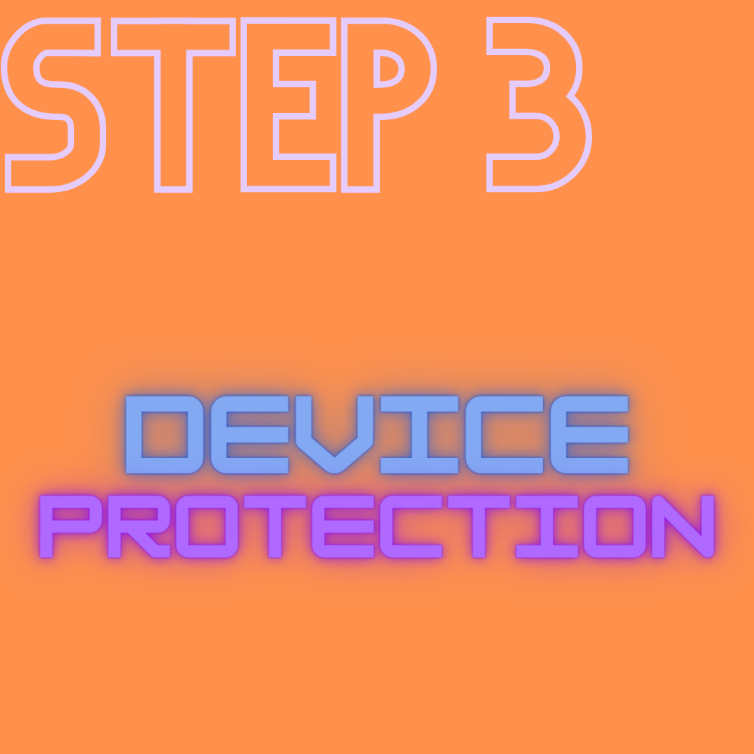 Step 3 - Device Protection